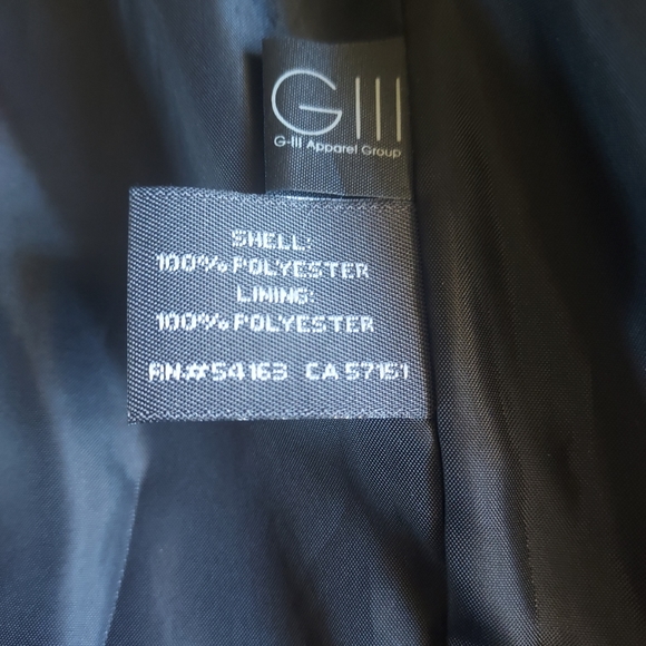 Mens Kenneth Cole Reaction G111 Apparel Jacket Black Full Zip Large Nwot - Picture 9 of 10